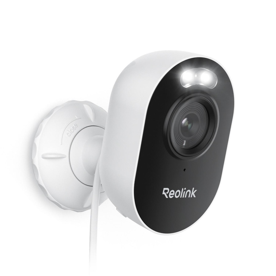 Reolink Lumus Outdoor Security Camera with Spotlight, 2K 4MP Plug-in WiFi Camera for Home Security System, Smart Detection, Two-Way Talk and Siren Alarm, Waterproof, Micro SD Card Slot Storage